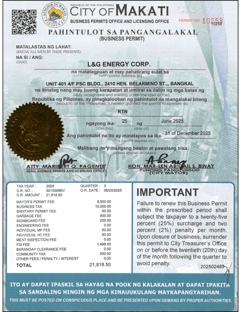 Business Permit
